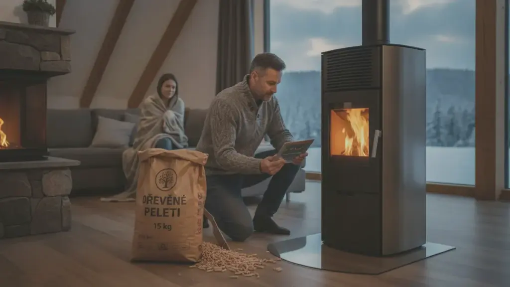 Wie lange hält ein 15-kg-Sack Pellets? Die Antwort hängt vom Ofentyp ab