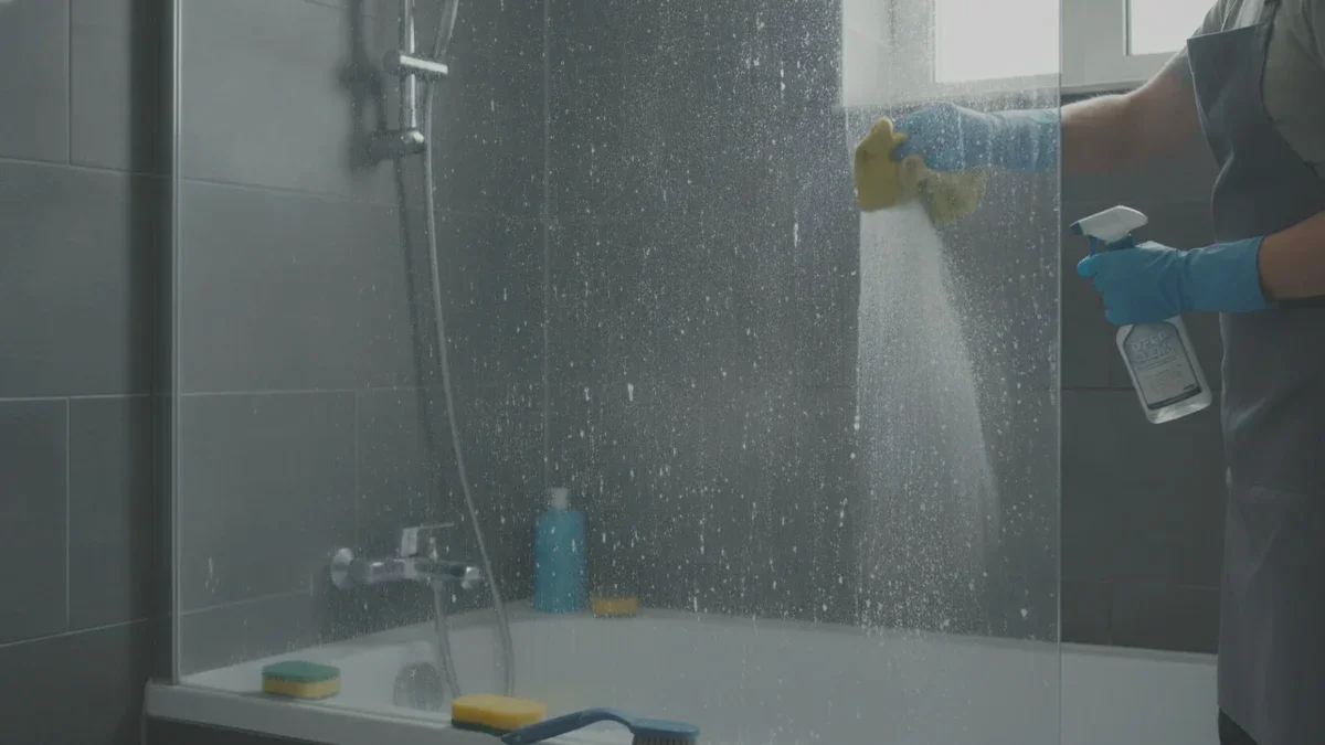 Natron und Essig vergessen: So entfernen Sie Kalk aus der Dusche wirklich