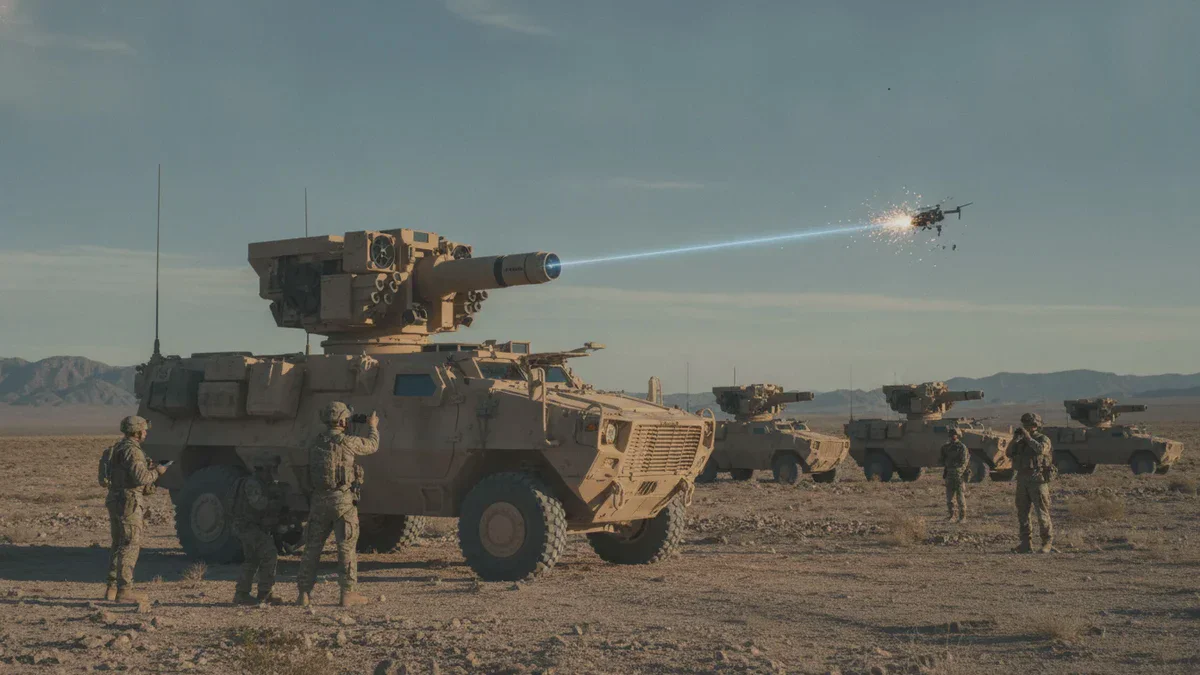 Das US-Militär entwickelt neue Laserwaffen gegen Drohnenangriffe
